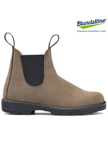 CLASSIC 1941 Chelsea boots_Stone nubuck - BLUNDSTONE - BALAAN 1