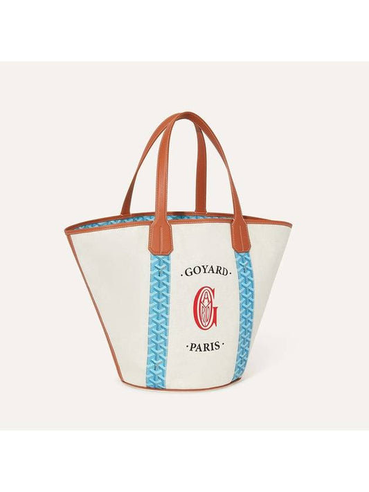 Belharra Tote Bag Turquoise Blue - GOYARD - BALAAN 2