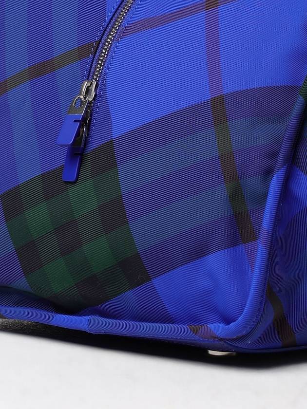 Shield Medium Duffel Bag Blue - BURBERRY - BALAAN 5