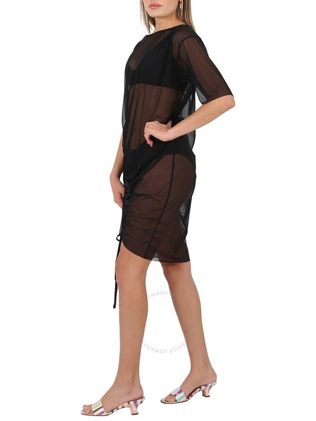 Wolford Ladies Black Transparent Soft Tulle Yoon Beach Cover Up, Size Small - WOLFORD - BALAAN 3