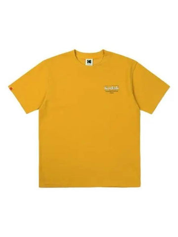 KODAK Apparel Trip Colorama Short Sleeve T Shirt MUSTARD - KODO - BALAAN 1