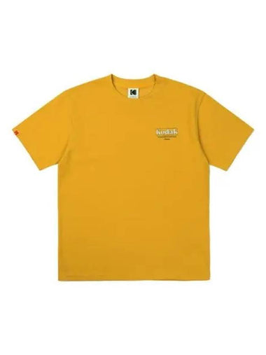 KODAK Apparel Trip Colorama Short Sleeve T Shirt MUSTARD - KODO - BALAAN 1