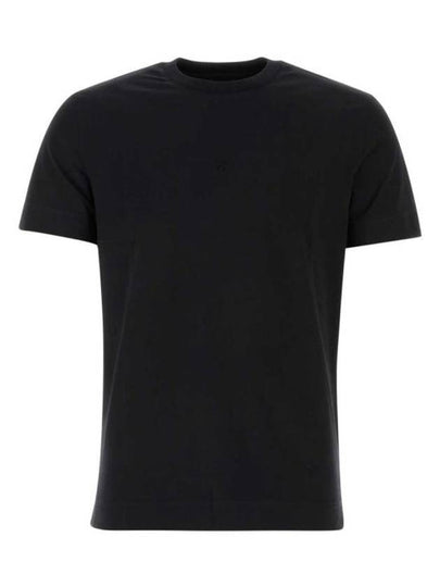 Embroidered 4G Logo Cotton Short Sleeve T-shirt Black - GIVENCHY - BALAAN 2