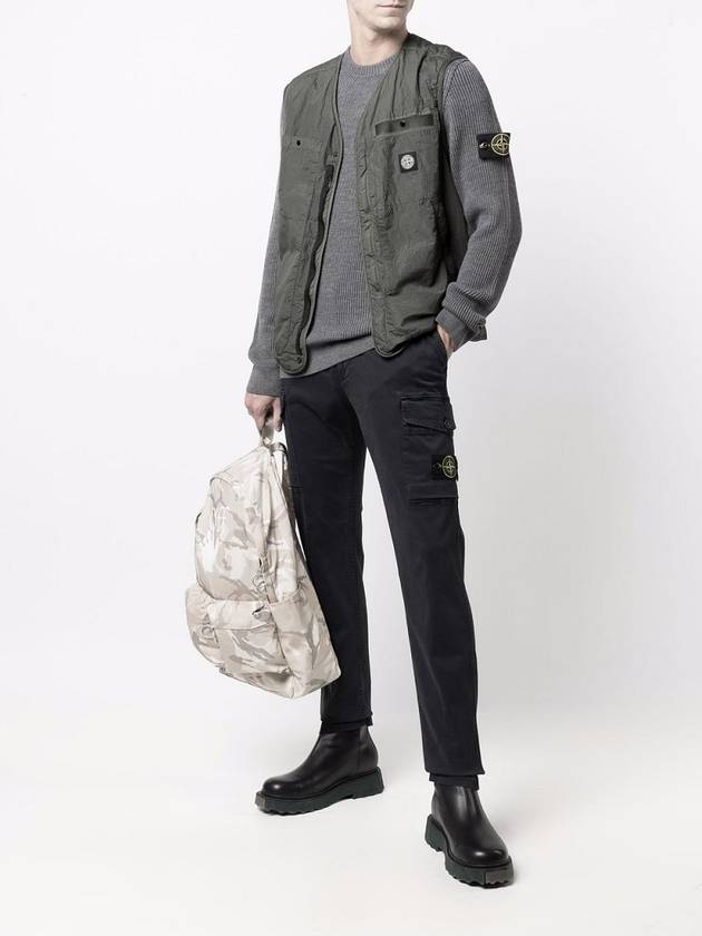 Waffen Patch Cargo Straight Pants Navy - STONE ISLAND - BALAAN 5