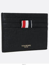 Note Compartment Card Wallet Black - THOM BROWNE - BALAAN 4