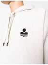 Malek Logo Hoodie Ecru - ISABEL MARANT - BALAAN 6