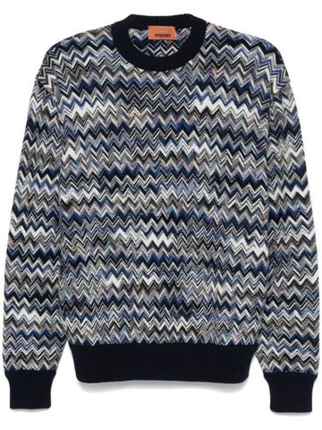 Missoni Sweater With Zigzag Pattern - MISSONI - BALAAN 1