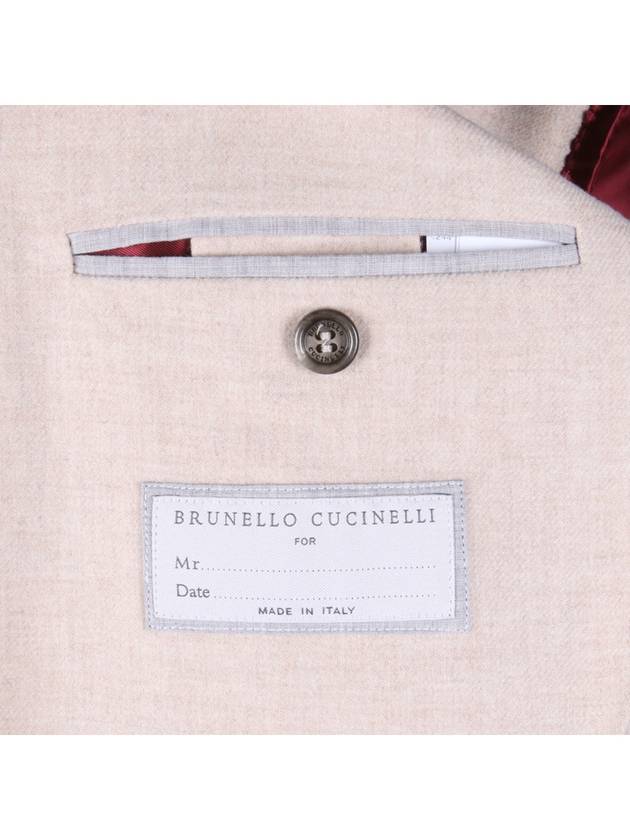 MN4227BND Wool Cashmere Check Jacket - BRUNELLO CUCINELLI - BALAAN 7