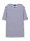 Levant Modern Striped Short Sleeve T-Shirt Marine - SAINT JAMES - BALAAN 2