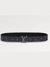 LV Initiales 35mm Reversible Belt Black - LOUIS VUITTON - BALAAN 3