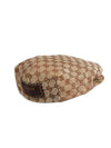 GG Canvas Flat Cap Brown - GUCCI - BALAAN 4