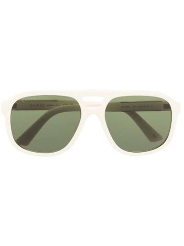 logo decorated pilot frame sunglasses GG1188S - GUCCI - BALAAN 1