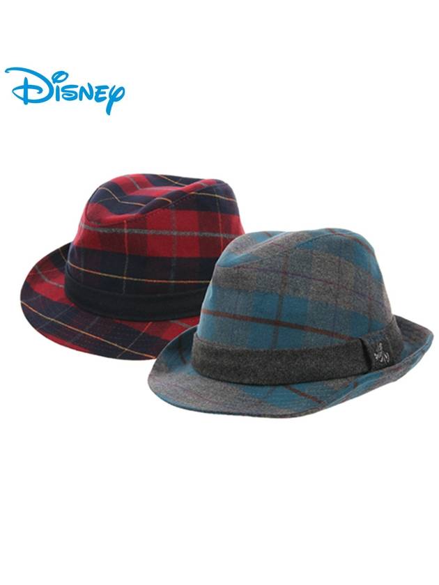 Men s Big Check Fedora DJ3MAC002 - DISNEY GOLF - BALAAN 1