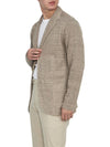 Men's Cardigan Beige - RVR LARDINI - BALAAN 6