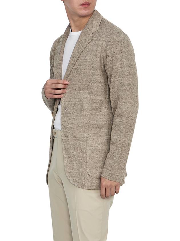 Men's Cardigan Beige - RVR LARDINI - BALAAN 6