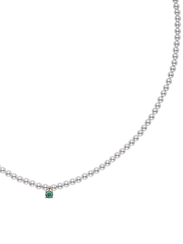 Pearl BB Bijou Pearl Necklace White - BE/GINS - BALAAN 7