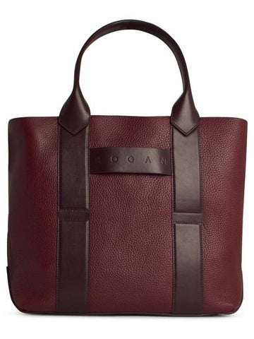 Hogan Burgundy Leather Bag - HOGAN - BALAAN 1