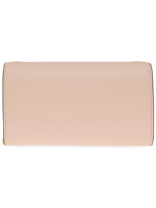 Tory Burch ‘Robinson’ Wallet With Strap, Women's, Pink - TORY BURCH - BALAAN 3