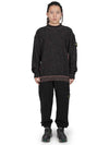 Logo Patch Track Pants Black - STONE ISLAND - BALAAN 11