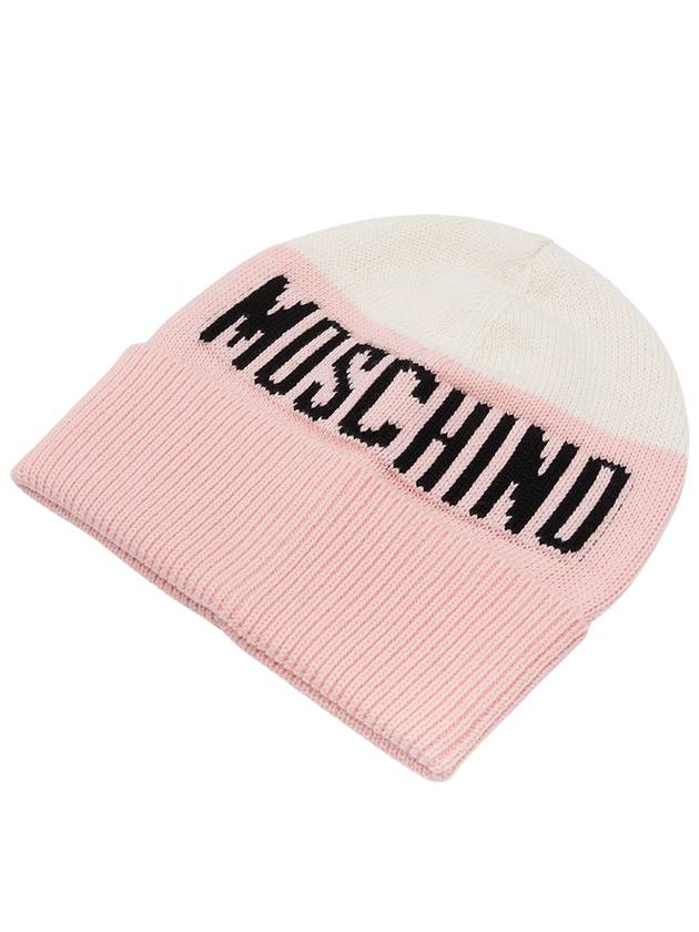 Kids Beanie HUX020 LHE43 50209 - MOSCHINO - BALAAN 3