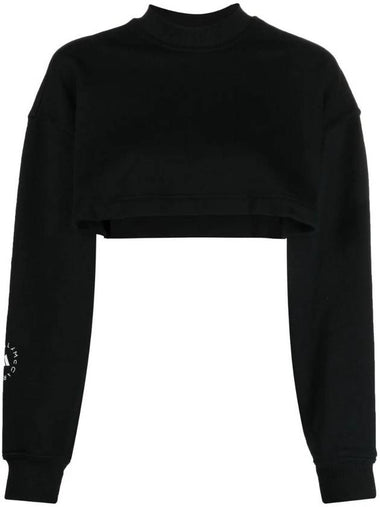 Stella McCartney True Casual Crop Sweatshirt IJ0565 - ADIDAS - BALAAN 1