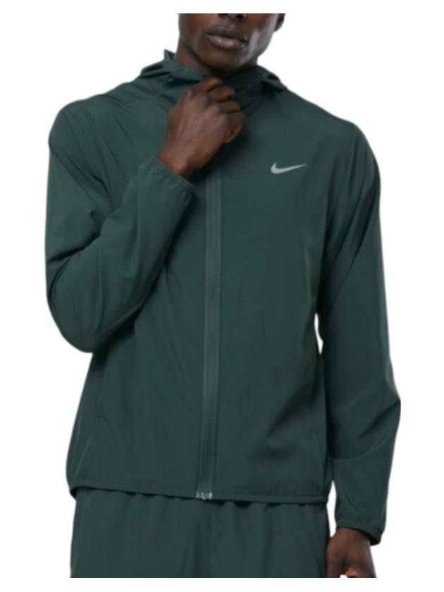 Form Dri Fit Hooded Jacket Green - NIKE - BALAAN 1