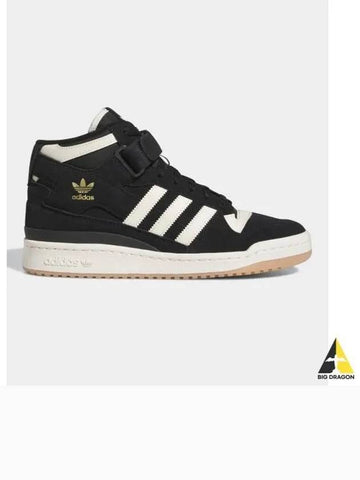 adidas Forum Mid Black White FZ6252 - ADIDAS - BALAAN 1