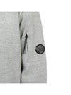 Diagonal Raised Fleece Lens Sweatshirt Grey - CP COMPANY - BALAAN 8