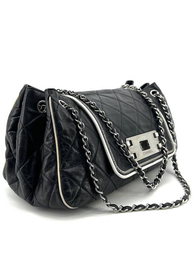 2 55 accordion chain shoulder bag - CHANEL - BALAAN 4