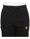 Jersey Bermuda Shorts Black - MONCLER - BALAAN 7