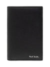 Logo Rainbow Car Print Leather Half Wallet Black - PAUL SMITH - BALAAN 2