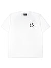 BBD Classic Smile Logo T Shirt White - BLACKBLOND - BALAAN 3