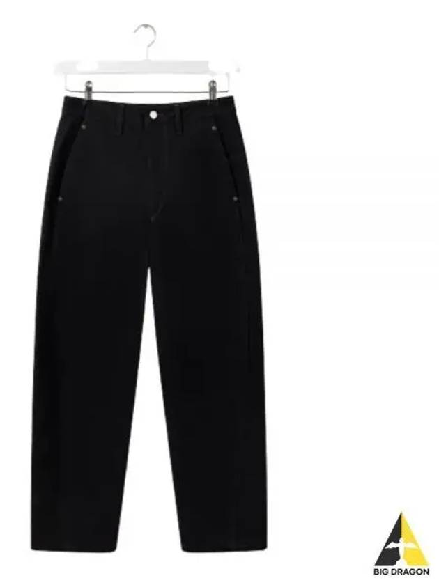 Mid-Rise Twisted Jeans Black - LEMAIRE - BALAAN 2