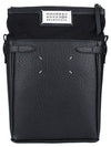 5AC Zipper Calf Leather Messenger Bag Black - MAISON MARGIELA - BALAAN 7