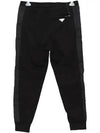 Triangle Logo Skinny Fit Track Pants Black - PRADA - BALAAN 2