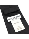 100 Silk Black Slim UNIFORM Tie - GIVENCHY - BALAAN 7