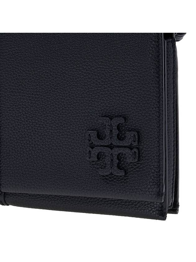 McGraw Leather Cross Bag Black - TORY BURCH - BALAAN 8