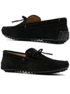 Men's City Gommino Suede Driving Shoes Black - TOD'S - BALAAN 2