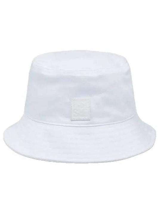 Logo patch bucket hat white - RAF SIMONS - BALAAN 1