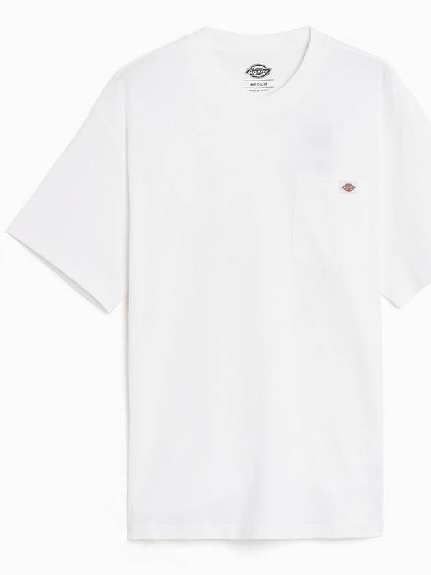 Short Sleeve T-Shirt DK0A4YFCWHX1 WHX1 White - DICKIES - BALAAN 2