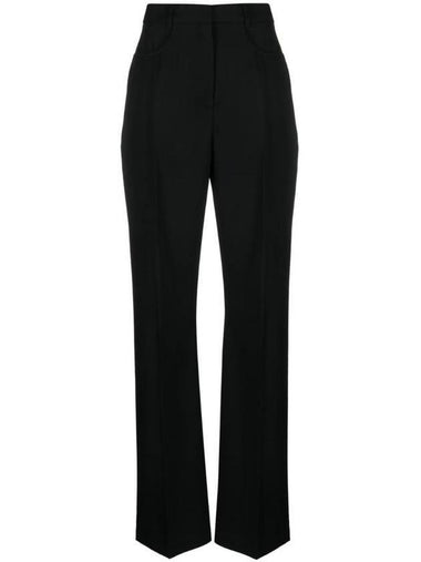 Le Pantalon Sauge High Waisted Pants Black - JACQUEMUS - BALAAN 1