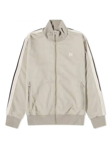 Monogram Track Jacket Dark Gray PMBD058E23FAB0010703 - PALM ANGELS - BALAAN 1