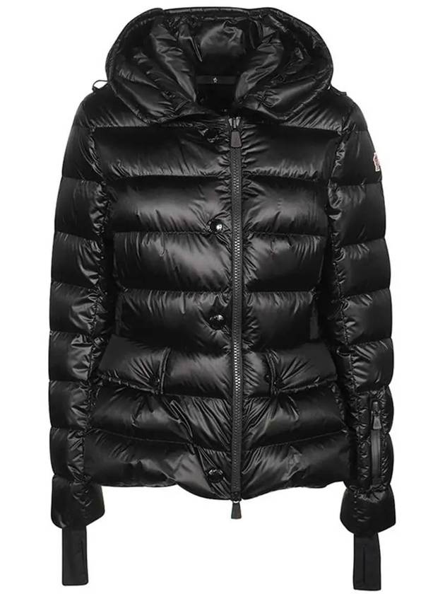 ARMONIQUE logo patch hood padded jacket black 1A000 41 53071 999 - MONCLER - BALAAN 2