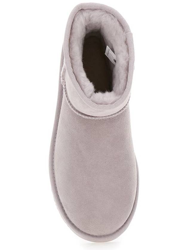 Light Gray 'Mini' Boots In Suede Woman - UGG - BALAAN 4