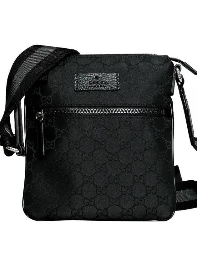 Micro GG Ssima Canvas Messenger Bag Black - GUCCI - BALAAN 2