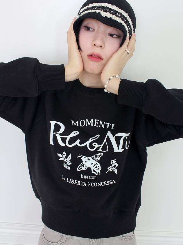 Honeybee Sweatshirt BLACK - RUBATI - BALAAN 4