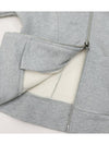 gray zip up hoodie - GANNI - BALAAN 7