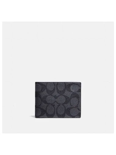 Slim Billfold Wallet 923 MI5 - COACH - BALAAN 1