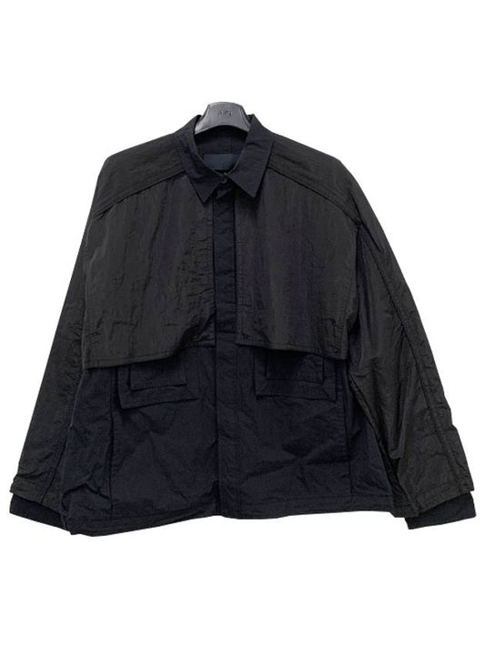 Nylon Hidden Coach Shirt Black JC3964P545 - JUUN.J - BALAAN 2