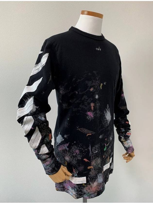 Galaxy Brushed Long Sleeve S - OFF WHITE - BALAAN 2